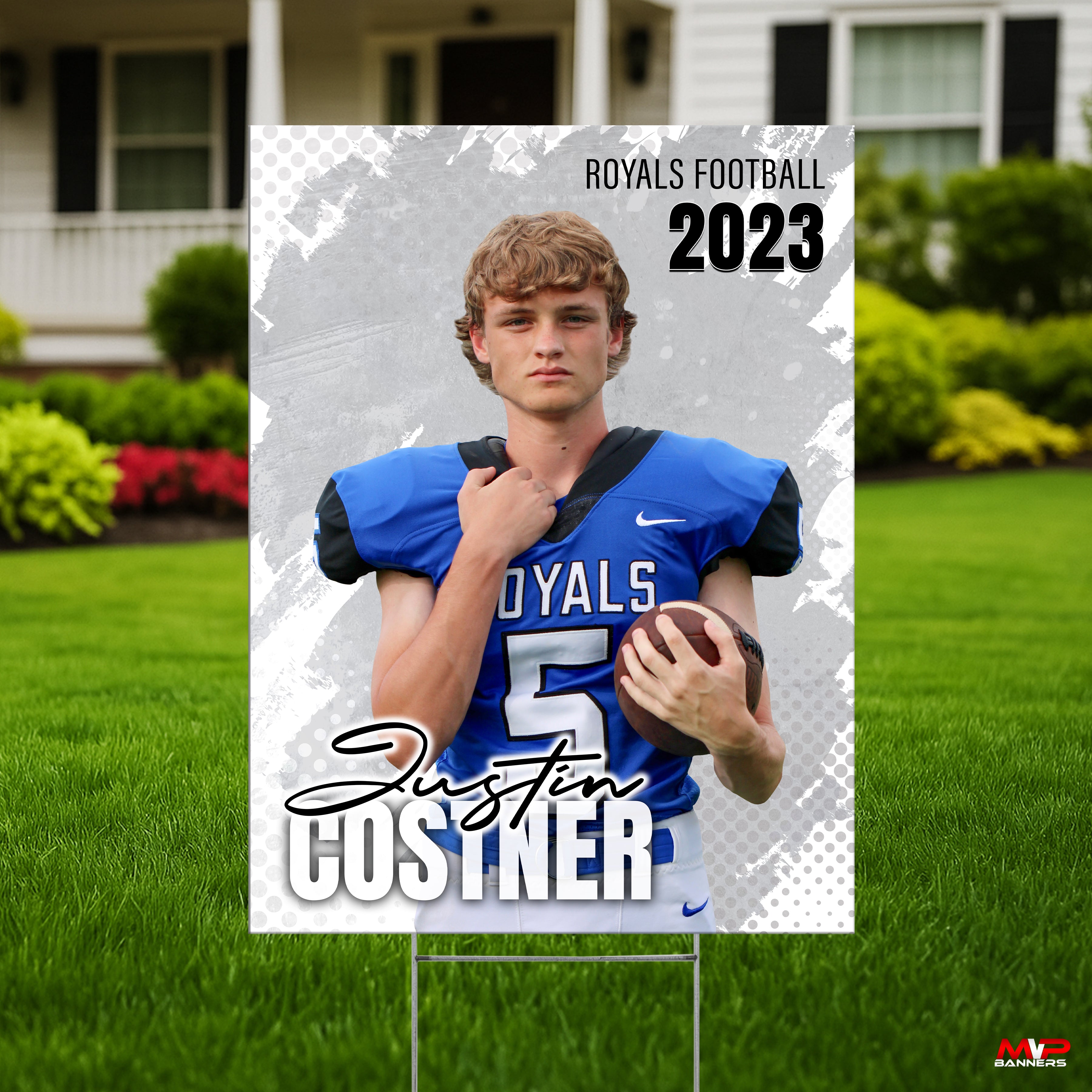 Printed Sports Yard Sign | Senior Night Poster | Football | Switch