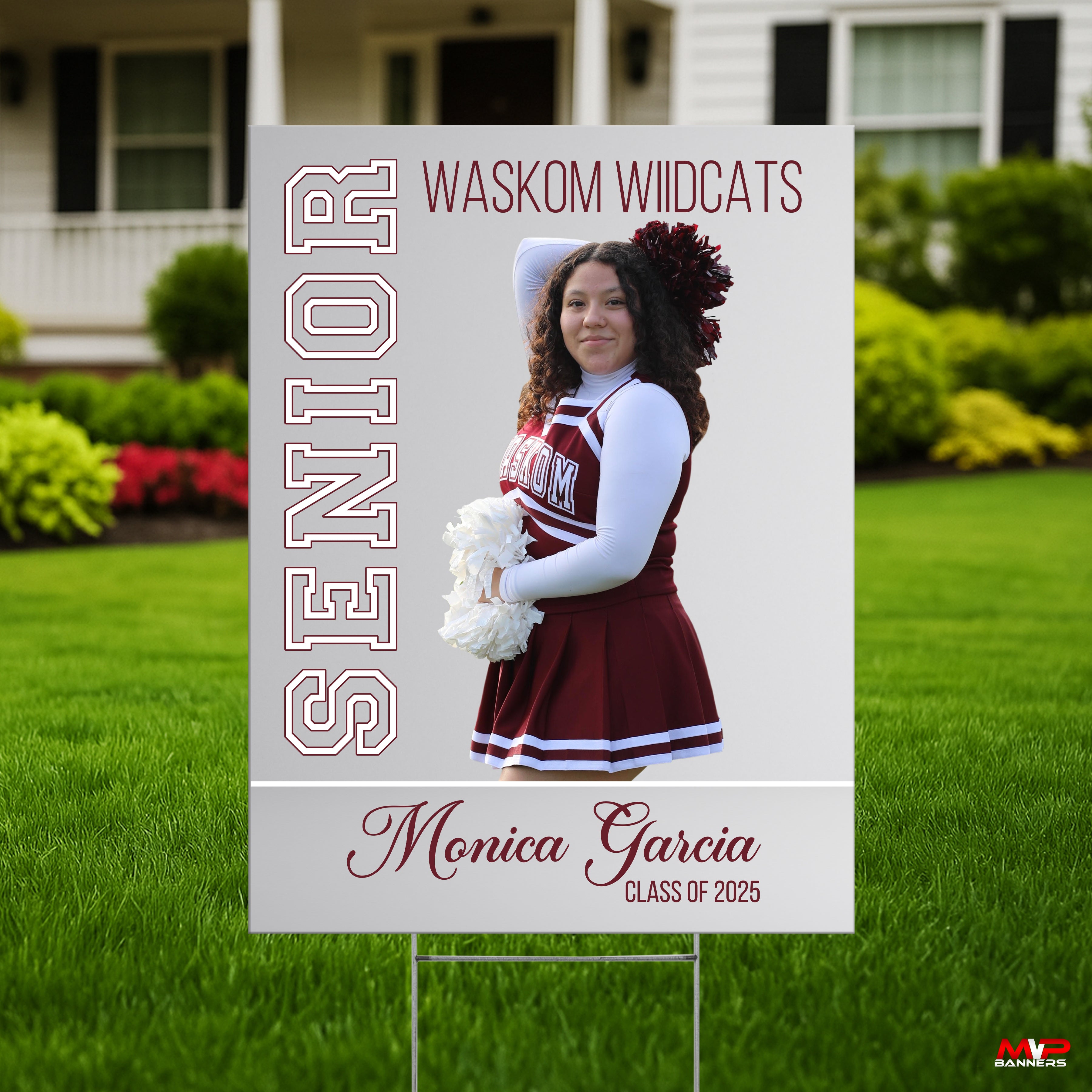 Custom Sports Banner | Event Ticket |  Cheer | The Milestone Edit