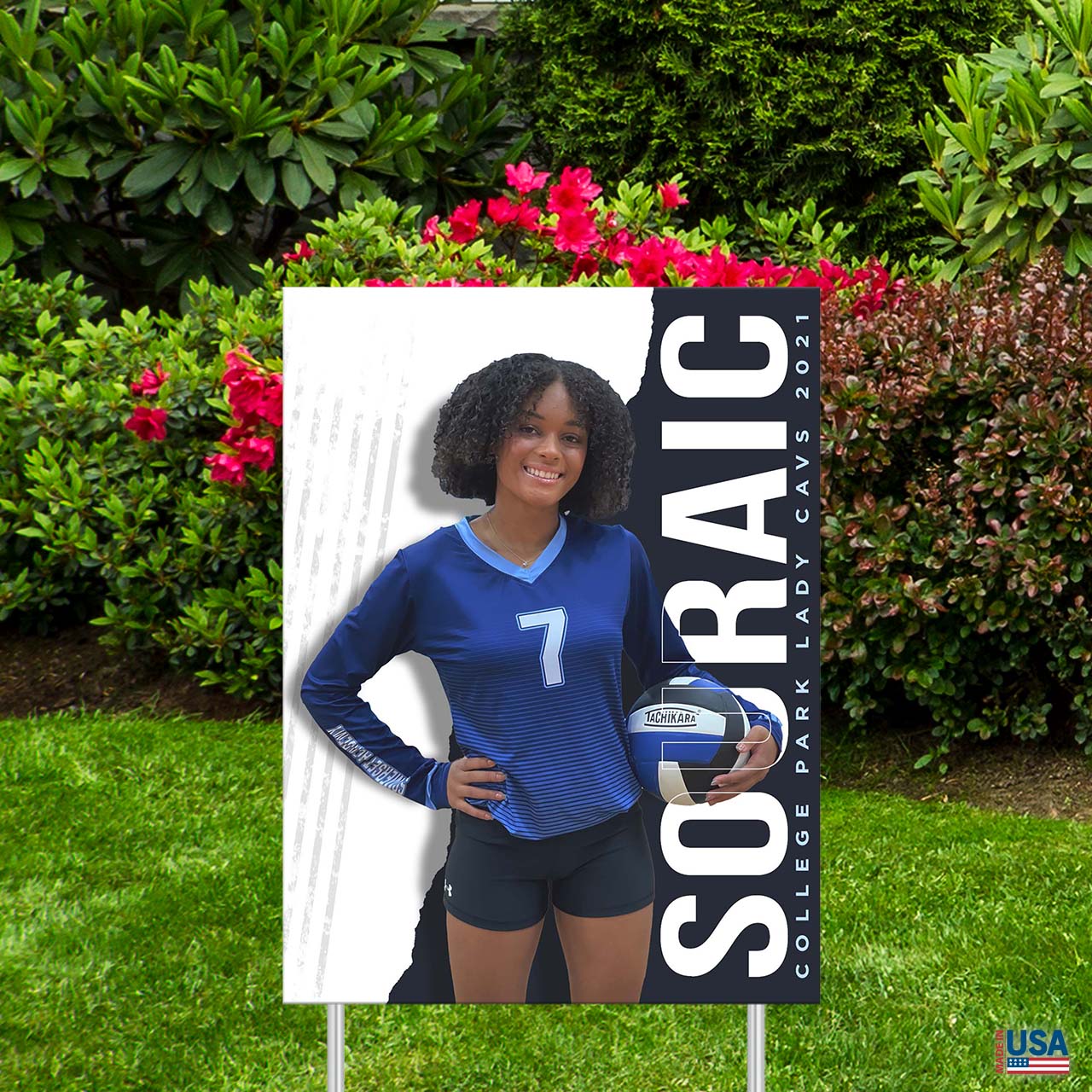 Custom Sports Banner | Senior Night | Mighty Tear Volleyball