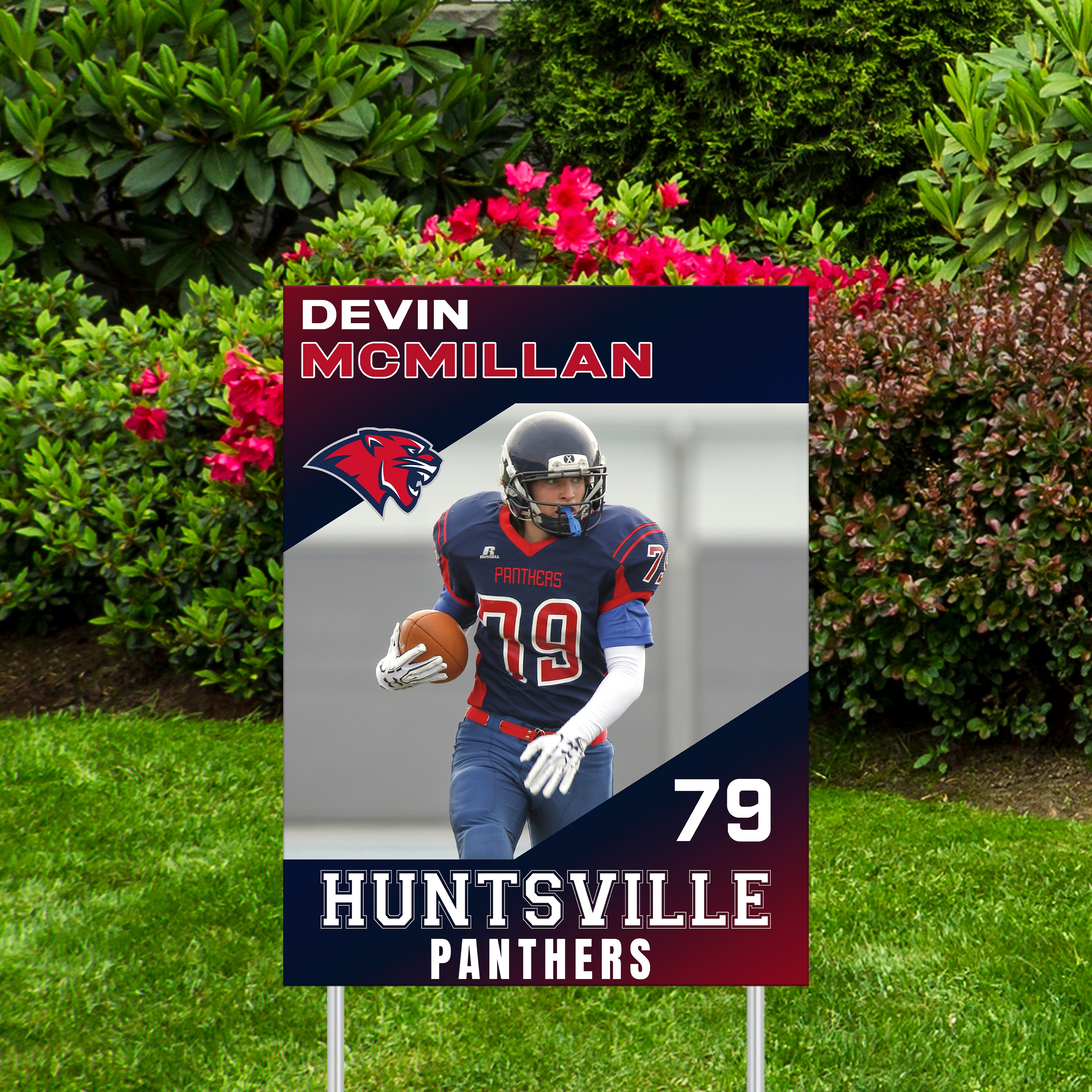 Custom Sports Banner | Senior Night | Apex Football