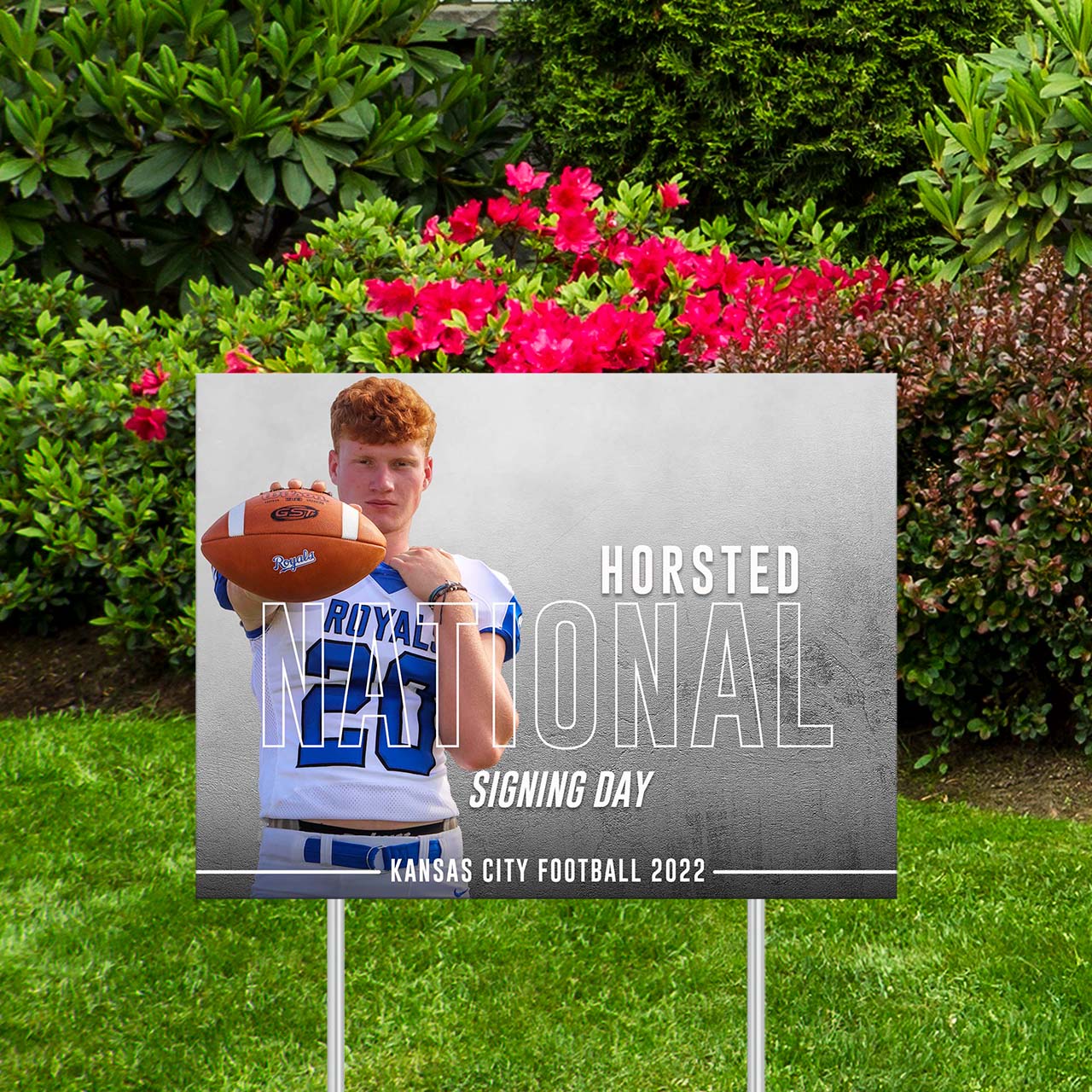 Custom Sports Banner | Senior Night | Stoney Mist Football