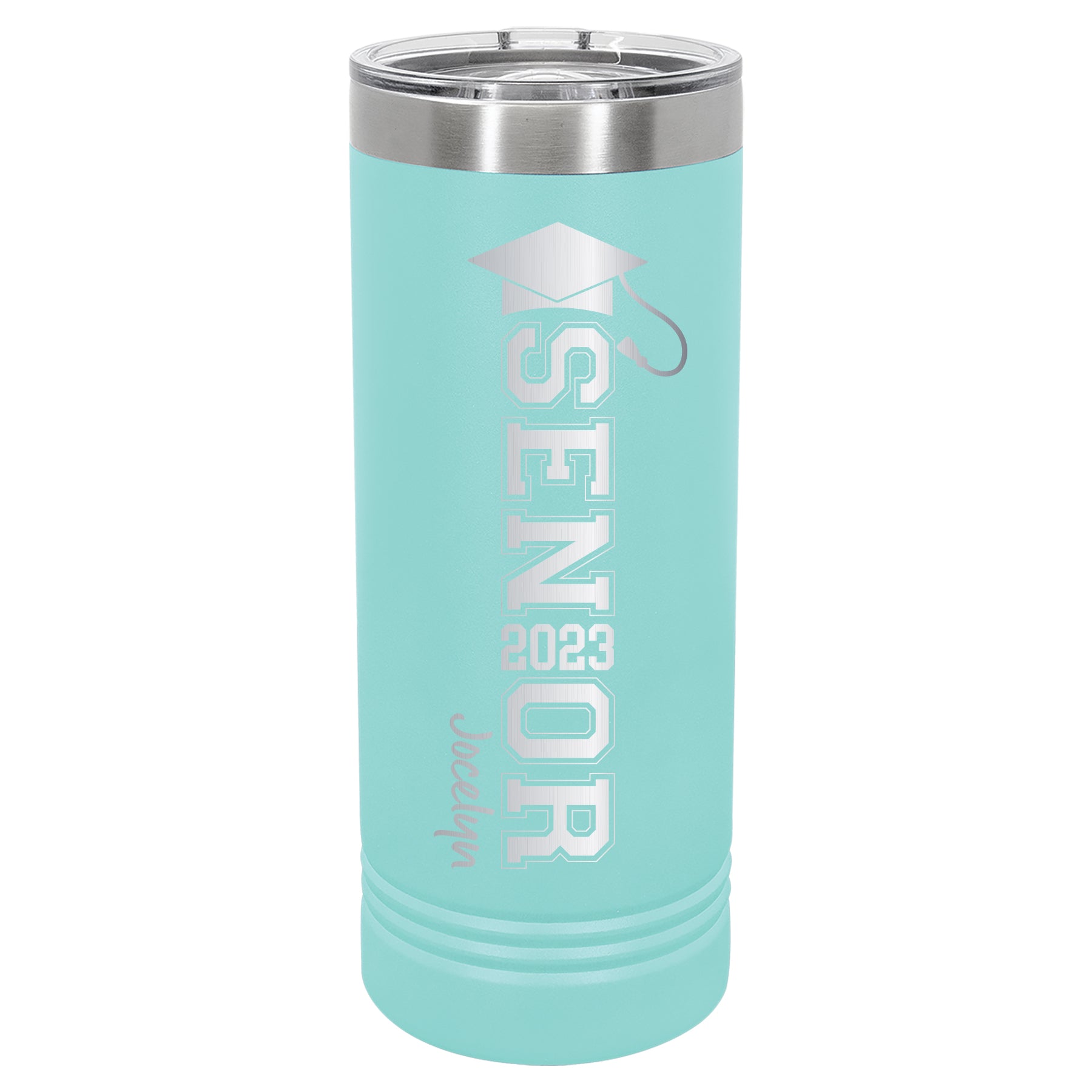 Custom Engraved 22oz Tumbler - Collegiate Senior Grad