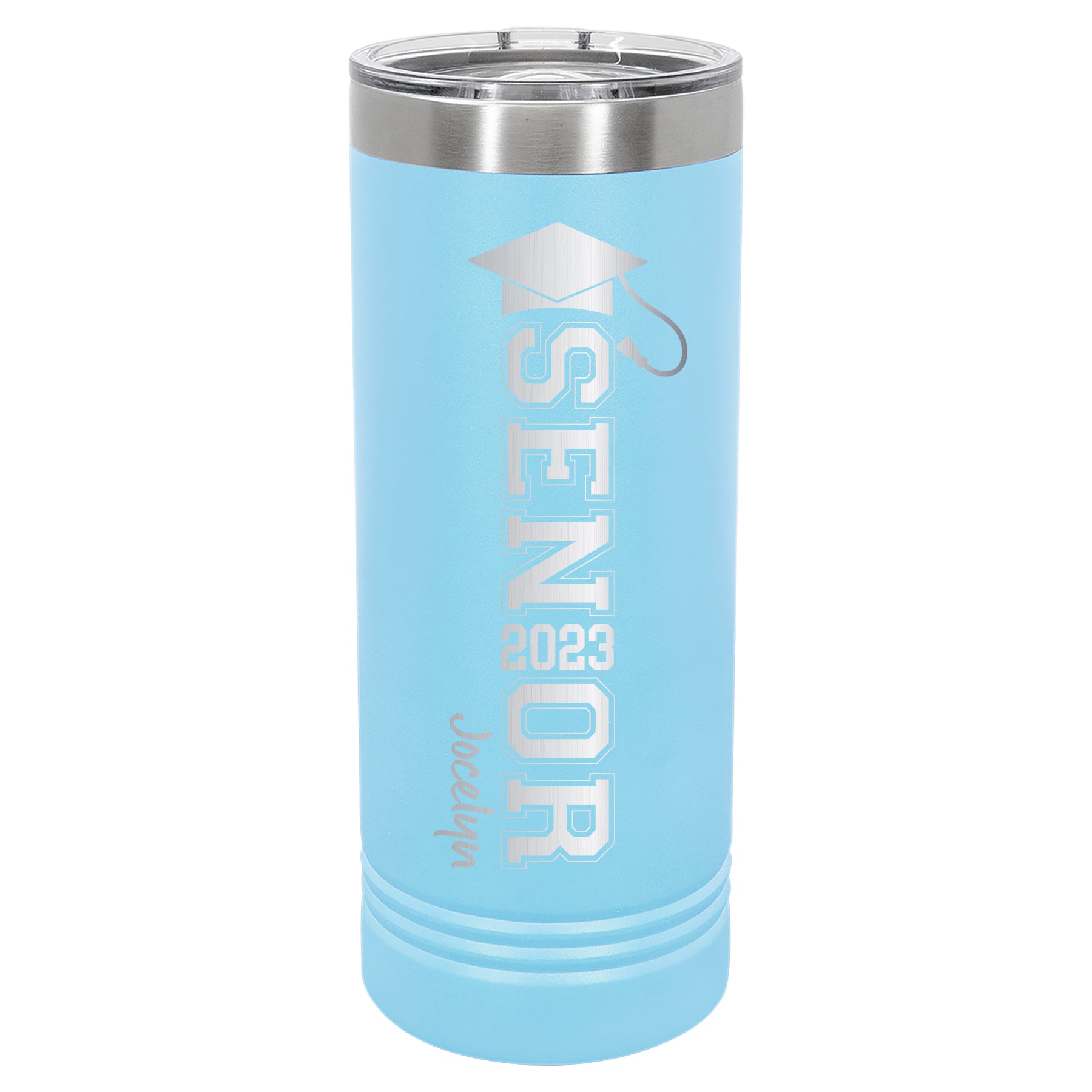 Custom Engraved 22oz Tumbler - Collegiate Senior Grad