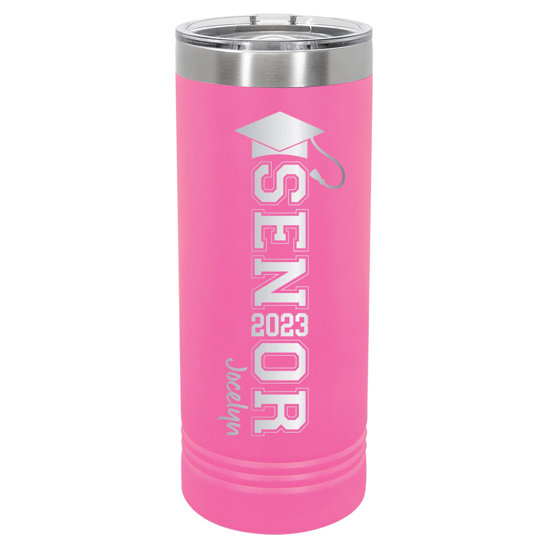 Custom Engraved 22oz Tumbler - Collegiate Senior Grad