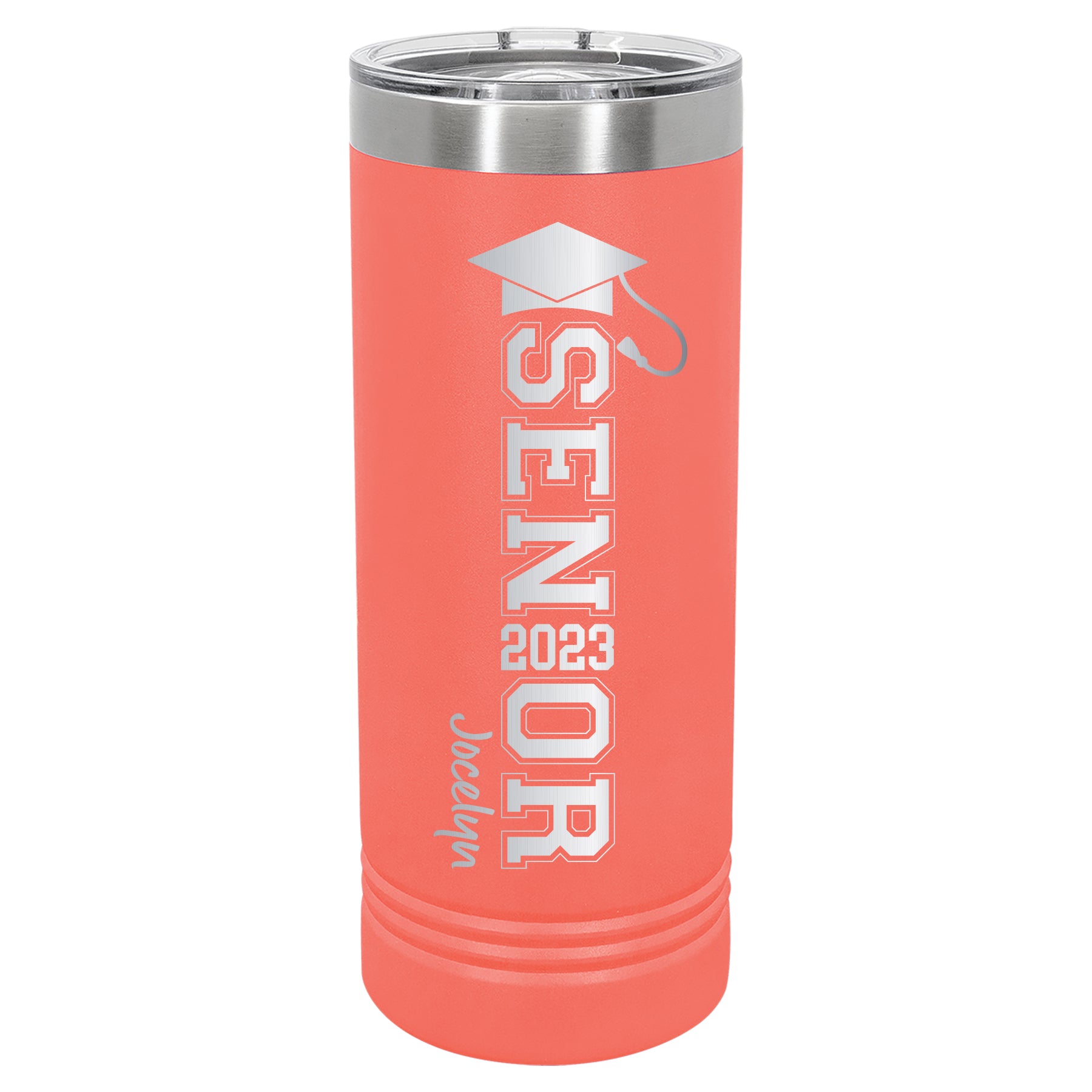 Custom Engraved 22oz Tumbler - Collegiate Senior Grad