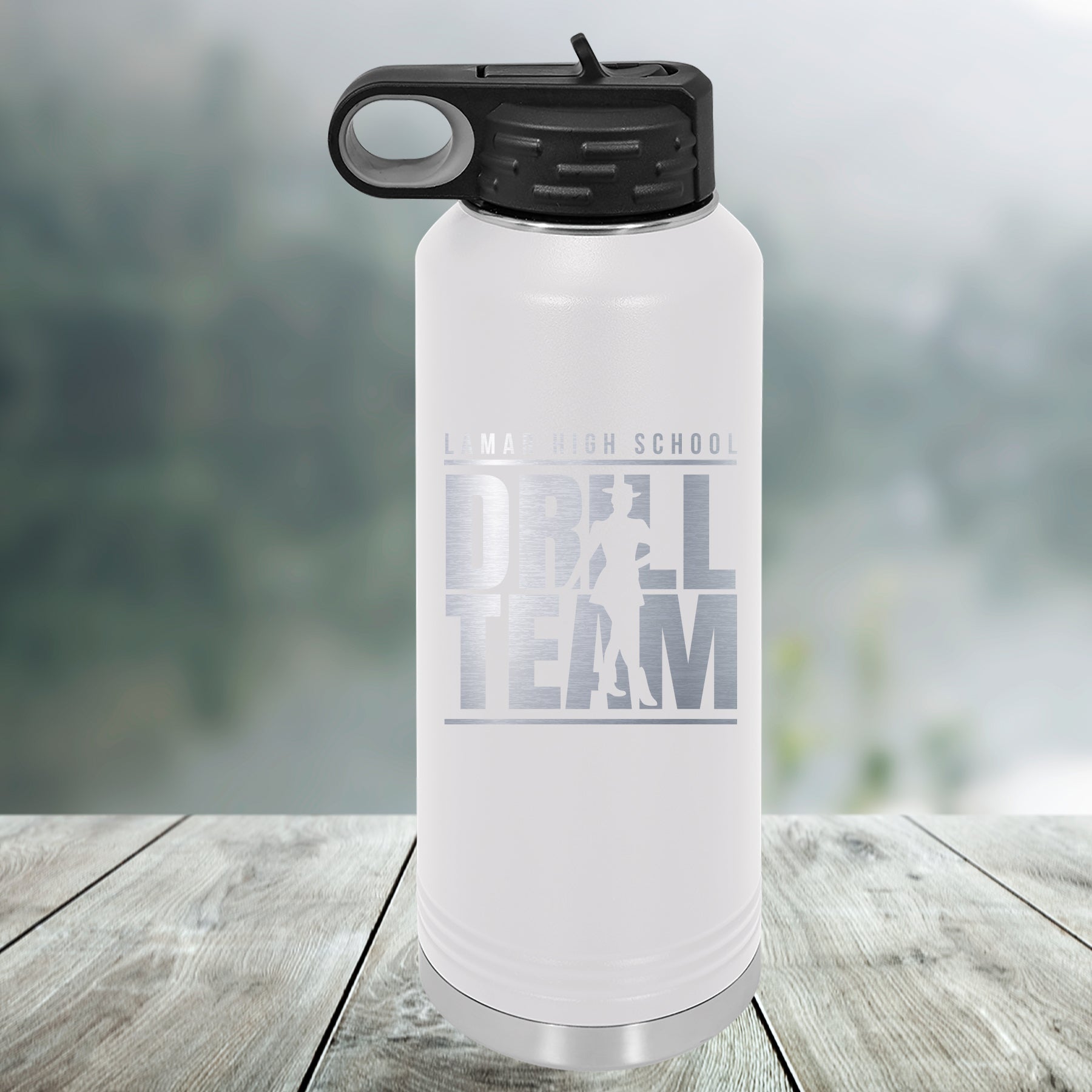 Drill Team Customized Water Bottle